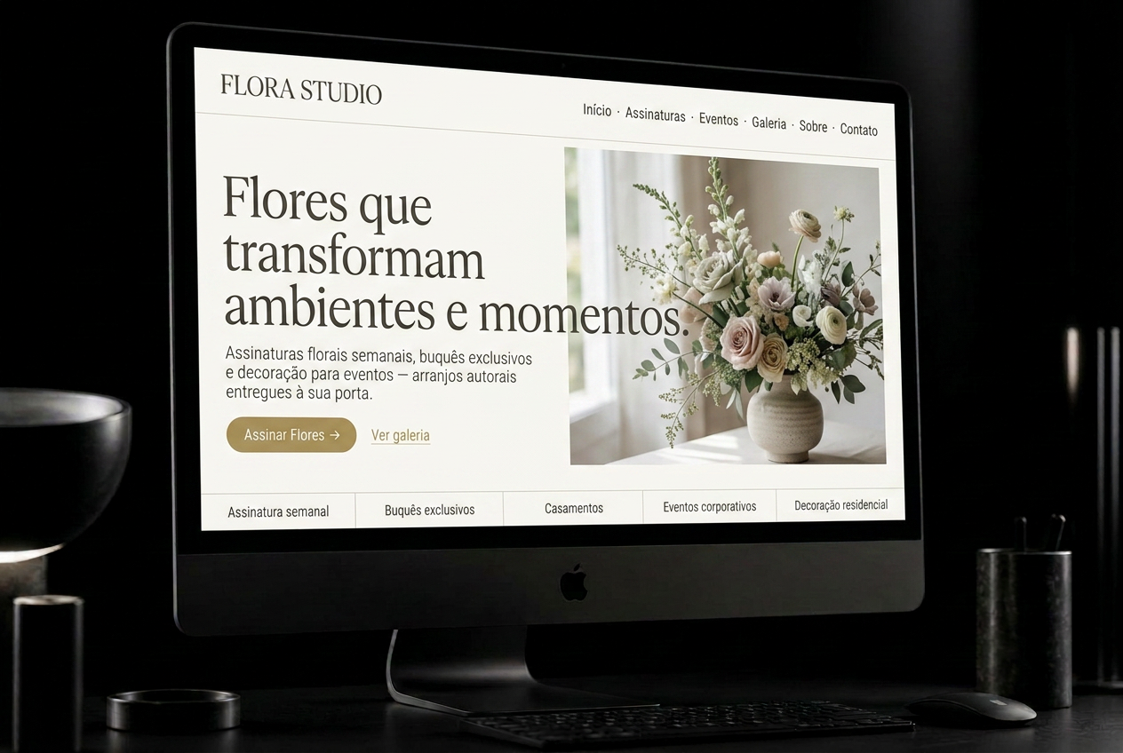 Flora Studio · Assinaturas Florais